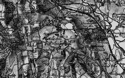 Old map of Toadpool in 1897