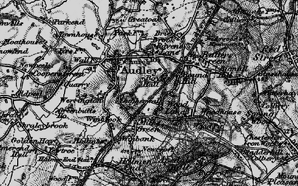 Old map of Boon Hill in 1897