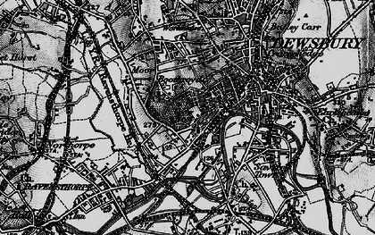 Old map of Boothroyd in 1896