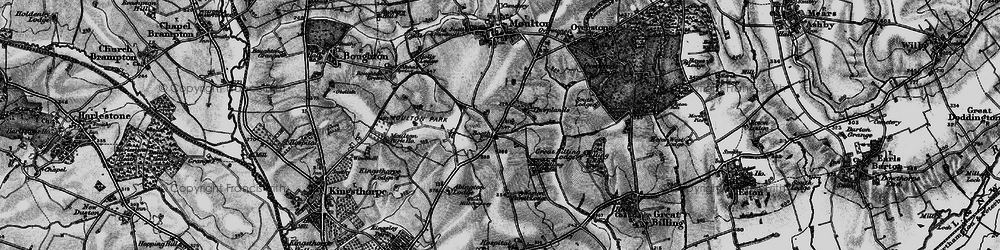 Old map of Boothville in 1898