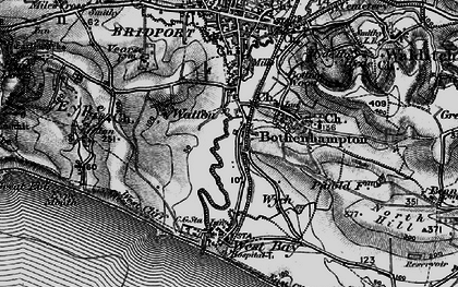 Old map of Bothenhampton in 1897