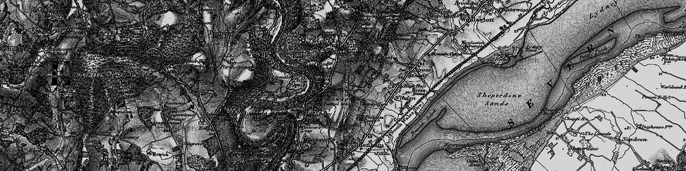 Old map of Boughspring in 1897