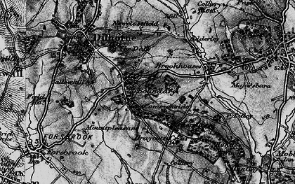 Old map of Boundary in 1897