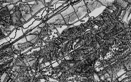 Old map of Boundstone in 1895