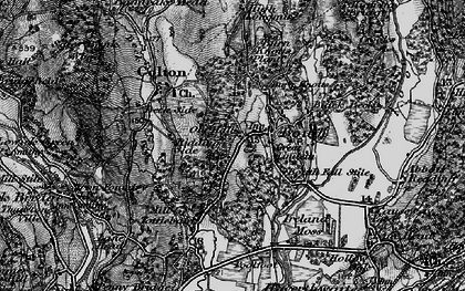 Old map of Bouth in 1898