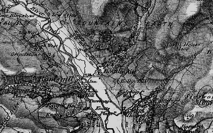 Old map of Light Hill in 1897