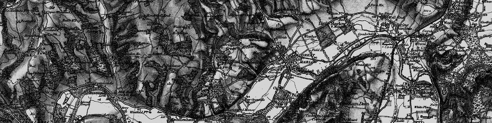 Old map of Bovingdon Green in 1895