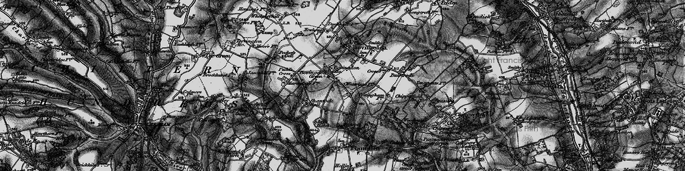 Old map of Bovingdon Green in 1896