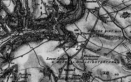 Old map of Boxwell in 1897