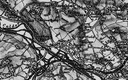 Old map of Bracken Hill in 1896