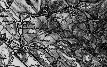 Old map of Brackenber Moor in 1897