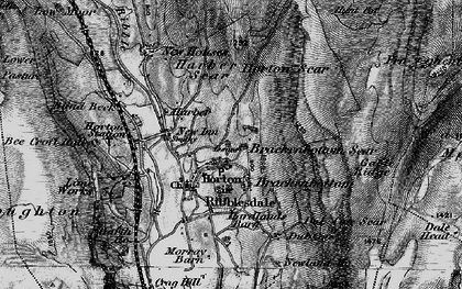 Old map of Brackenbottom in 1898