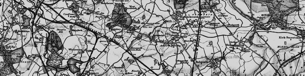 Old map of Brackenhill in 1896