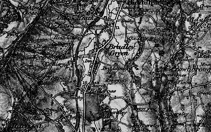 Old map of Braddocks Hay in 1897