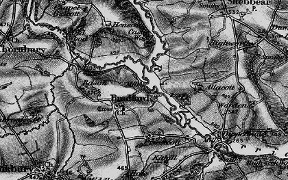 Old map of Bradford in 1895