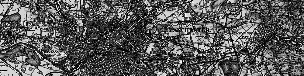 Old map of Bradford in 1896