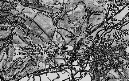 Old map of Bradgate in 1896