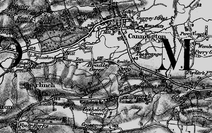 Old map of Blackmore Fm in 1898