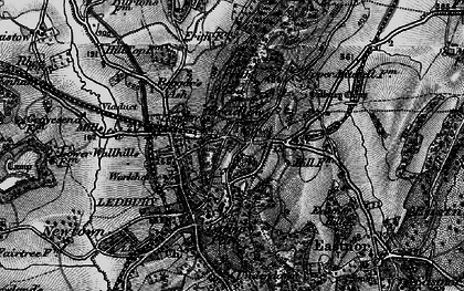 Old map of Bradlow in 1898