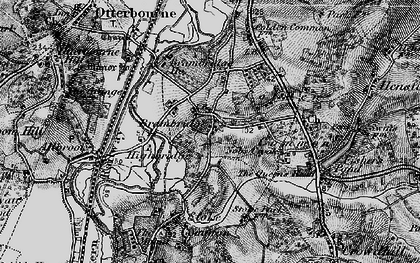 Old map of Brambridge in 1895