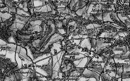 Old map of Bramley in 1896