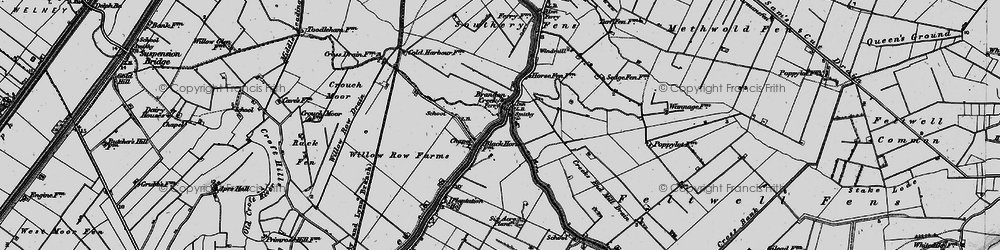 Old map of Brandon Creek in 1898