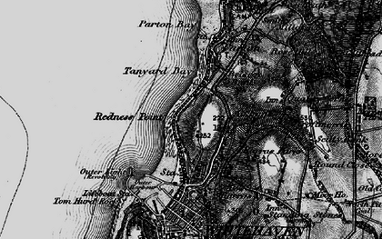 Old map of Bransty in 1897