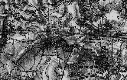 Old map of Brassington in 1897