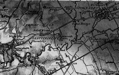 Old map of Brawith in 1898