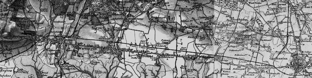 Old map of Breach in 1895