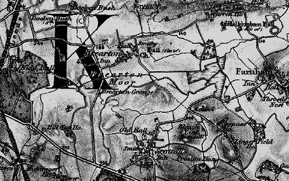 Old map of Brearton in 1898