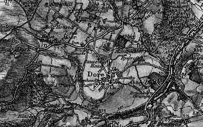 Old map of Limb Brook in 1896