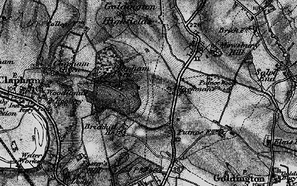 Old map of Brickhill in 1896