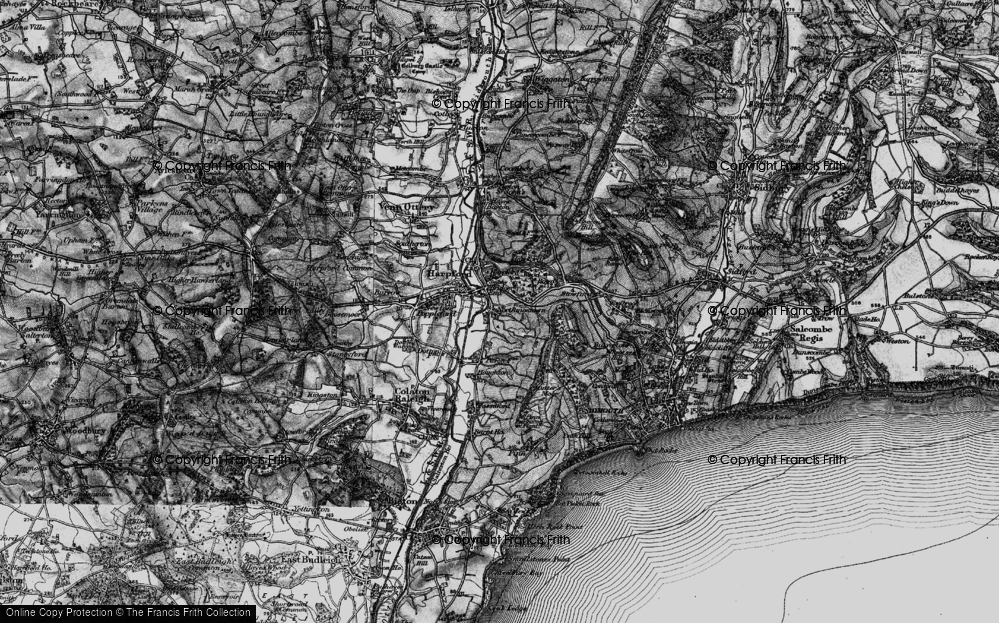 Old Map of Bridge End, 1897 in 1897