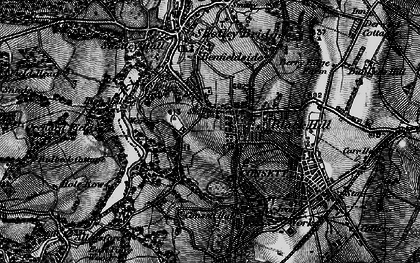 Old map of Bridgehill in 1898