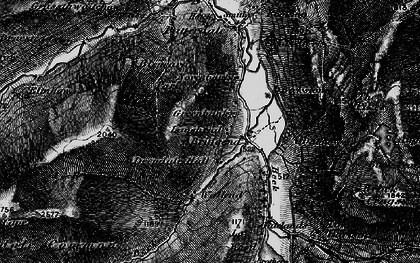 Old map of Aiken Crag in 1897
