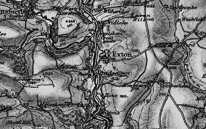 Old map of Bridgetown in 1898
