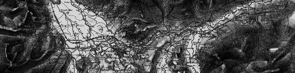 Old map of Brundholme Wood in 1897