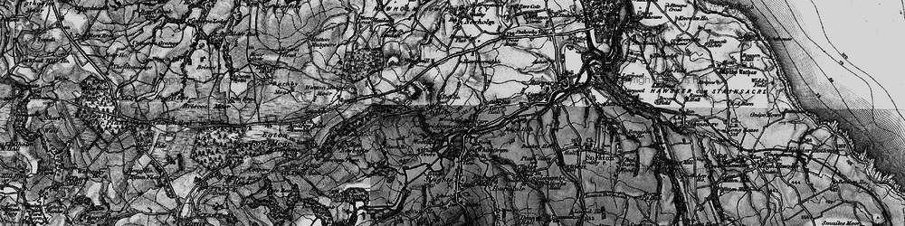Old map of Briggswath in 1898