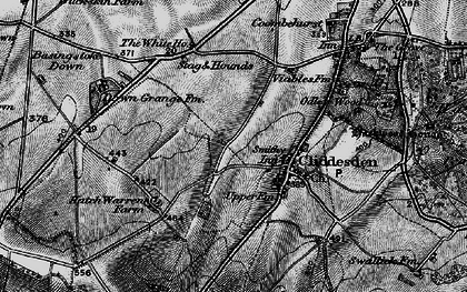 Old map of Brighton Hill in 1895