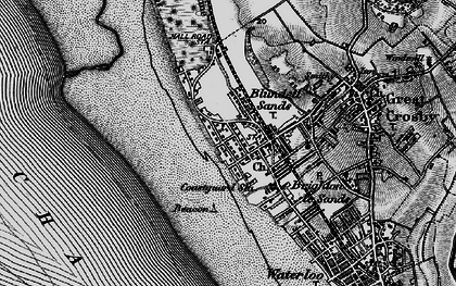 Old map of Brighton le Sands in 1896