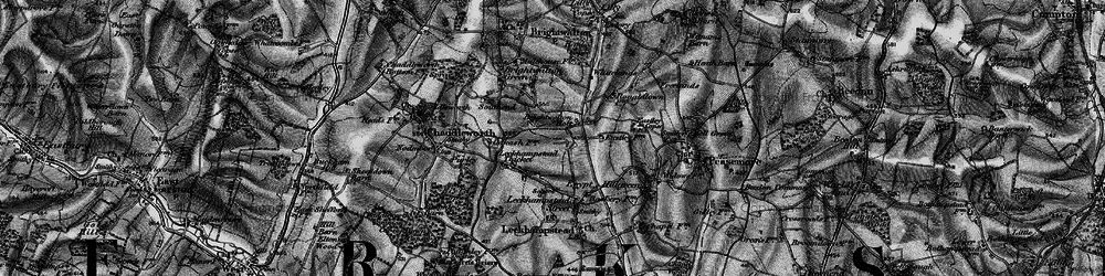 Old map of Brightwalton Holt in 1895