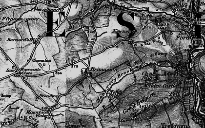 Old map of Brimaston in 1898