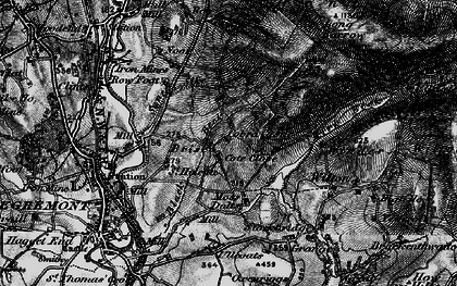 Old map of Black Beck in 1897