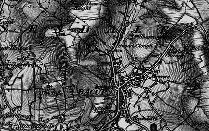 Old map of Broadclough Hall in 1896