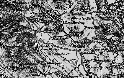 Old map of Broad Meadow in 1897