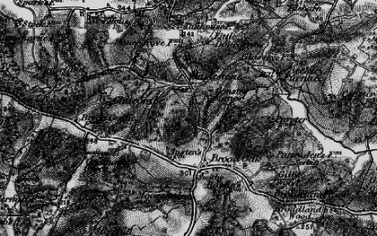 Old map of Broad Oak in 1895