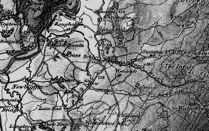 Old map of Woodgate in 1897