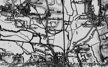 Old map of Broad, The in 1899