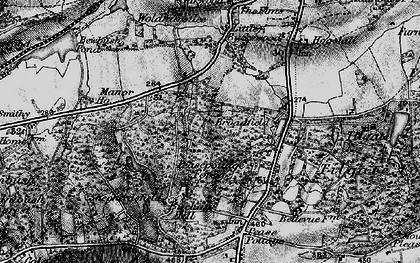 Old map of Broadfield in 1896